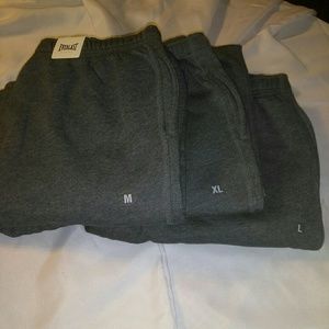Everlast Charcoal Grey Fleece Sweatpants